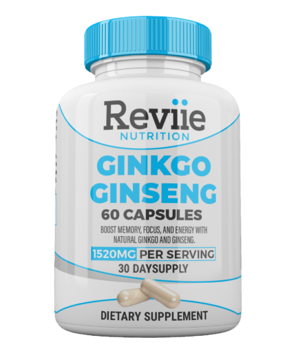 Reviie Nutrition - Ginkgo Ginseng Supplements