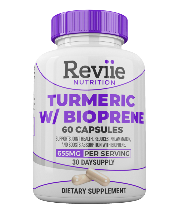 Reviie Nutrition - Turmeric with Bioprene Supplements